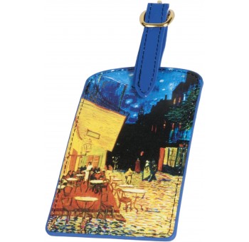 Etiqueta identificadora maleta Van Gogh Cafe de Nuit
