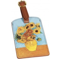 Etiqueta identificadora maleta Van Gogh Los Girasoles