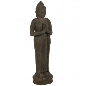 Figura decoración Buda de pié antik 36X30X120
