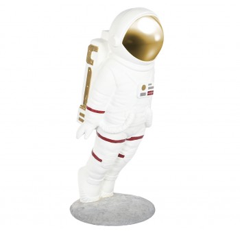 Figura decoración Astronauta blanco 52,5X60X124
