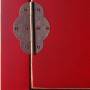 Consola Japo rojo 2 puertas 6 cajones madera colores del mundo