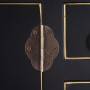 Consola Japo negro 4 puertas 3 cajones madera colores del mundo