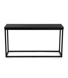 Consola Oksana 110x30x60 metal negro
