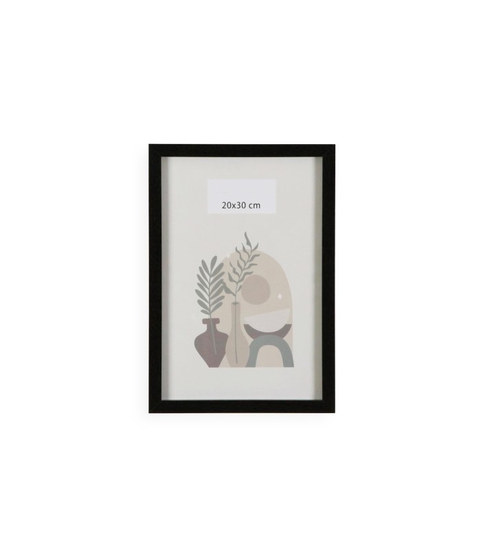 Portafotos de pared 20x30 madera negro