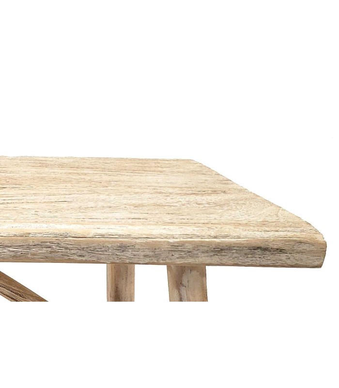Banco Selsa 98X38X40 madera natural