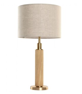 Lámpara de mesa Orion 36X36X50 latón y mármol