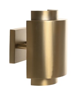 Lámpara aplique pared Odine 16X21X28 Mdorado mate