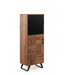Armario 2 puertas Nehemiah 180x90x76 madera maciza
