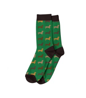 Calcetines adulto 42-47 perro Teckel salchicha