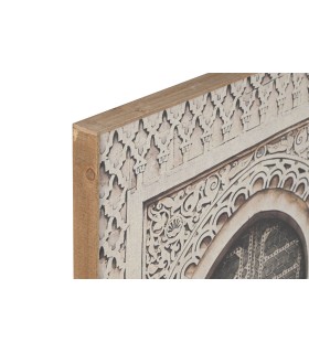 Cuadro lienzo Portón árabe 60x3x80 lino natural