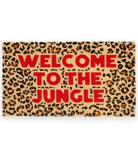 Felpudo entrada Welcome to the jungle
