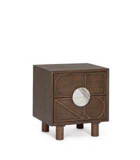 Mesa noche Ginem 50x40x55 acacia