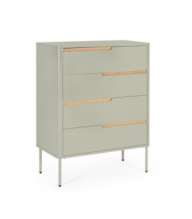 Cómoda Nihtan 80x40x105 acero