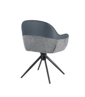 SEDIA C-BR GIREVOLE ISOTTA GRIGIO