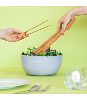 Pinza bambú para tostadas o sushi en blister