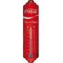 Termómetro pared retro Coca Cola rojo