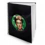Libreta cuaderno normal Disco vinilo Frida Kahlo