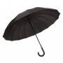 Paraguas negro Caballero 16 varillas anti viento